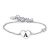Bracciale donna con Iniziale S’agapo’ linea Click SCK118