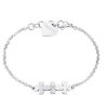 Bracciale donna con Quadrifogli S’agapo’ linea TRIO SRI15
