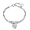 Bracciale donna Luca Barra con Cuore BK1933