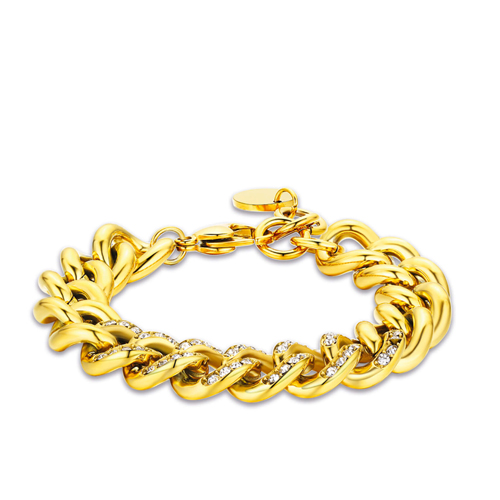 Bracciale-donna-Luca-Barra-linea-Brillant-Time-BK2070 Bracciale donna Luca Barra linea Brillant Time BK2070