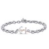 Bracciale uomo Luca Barra con Ancora BA1275