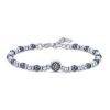 Bracciale uomo Luca Barra con Giglio BA1282