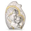 Capezzale in argento laminato Puro Sacra Maternità 8411-5