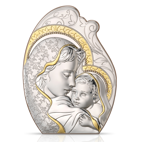Capezzale-in-argento-laminato-Puro-Sacra-Maternitá-8411-5 Capezzale in argento laminato Puro Sacra Maternità 8411-5