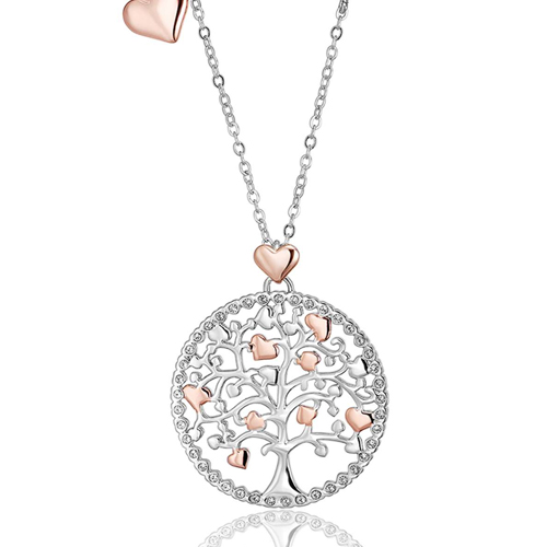Collana-donna-Luca-Barra-con-Albero-Della-Vita-CK1177 Collana donna Luca Barra con Albero Della Vita CK1177
