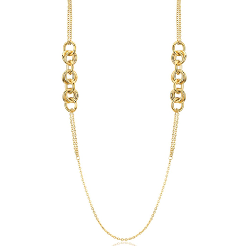 Collana-lunga-donna-Luca-Barra-con-Anelli-CK1567 Collana lunga donna Luca Barra con Anelli CK1567