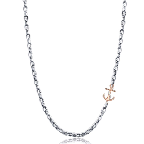 Collana-uomo-Luca-Barra-con-Ancora-CL250 Collana uomo Luca Barra con Ancora CL250