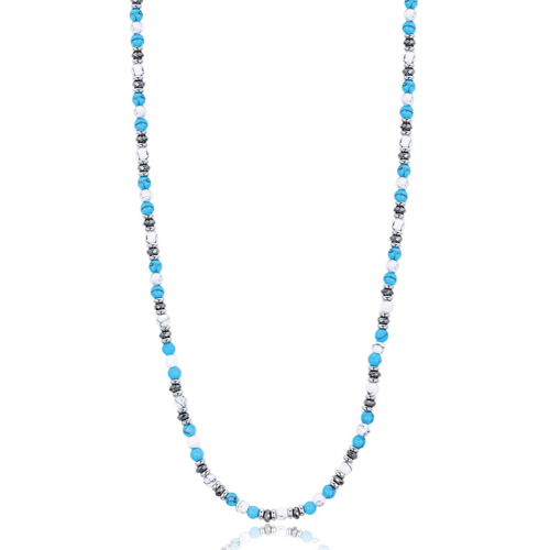 Collana-uomo-Luca-Barra-con-Pietre-CL253 Collana uomo Luca Barra con Pietre CL253