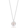 Collana uomo Luca Barra con Rosa Dei Venti CA435