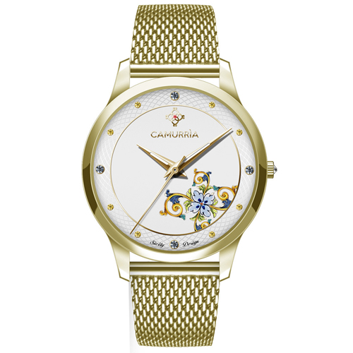 Orologio-donna-Camurria-"Ciuri-d'amicizia"-CW23GS1 Orologio donna Camurria ”Ciuri d'amicizia” CW23GS1