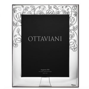 Cornice in argento laminato Ottaviani con Albero Della Vita 20x25 3005