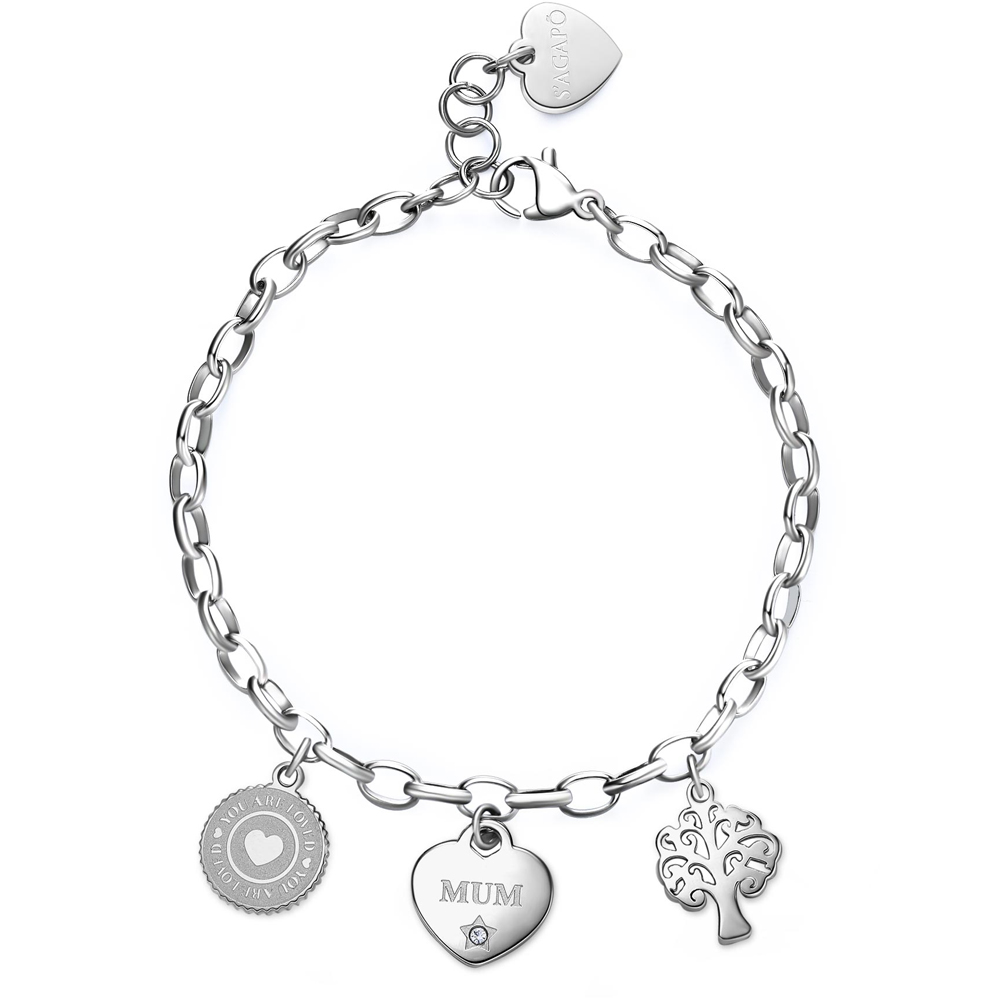 Bracciale-donna-S'agapo'-con-Cuore-e-Albero-della-Vita-linea-Happy-SHAR14 Bracciale donna S’agapo’ con Cuore e Albero della Vita linea Happy SHAR14
