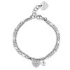 Bracciale donna S’agapo’ con Cuore linea Aurora SAR28