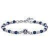Bracciale uomo Luca Barra con Ancora BA1283