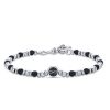 Bracciale uomo Luca Barra con Infinito BA1284