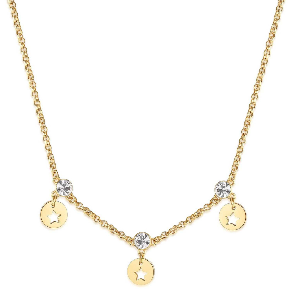 Collana-donna-S'agapo'-con-Stelle-linea-Luce-SCE08 Collana donna S’agapo’ con Stelle linea Luce SCE08