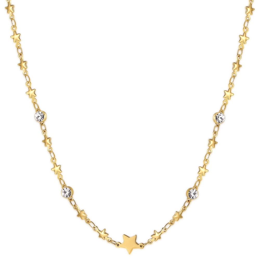 Collana-donna-S'agapo'-con-Stelle-linea-Luce-SCE09 Collana donna S’agapo’ con Stelle linea Luce SCE09