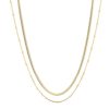 Collana donna a doppio filo S’agapo’ linea CHUNKY SHK09