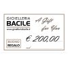 Gift Card 200 euro