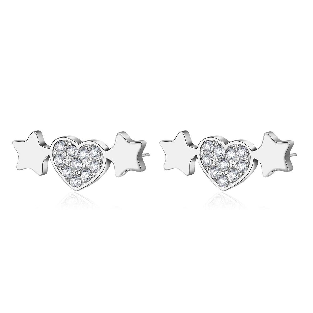 Orecchini-donna-S'agapo'-con-Cuori-e-Stelle-linea-Aurora-SAR30 Orecchini donna S’agapo’ con Cuori e Stelle linea Aurora SAR30