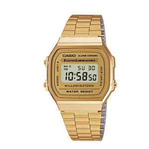 Orologio unisex vintage Casio A168WG-9WDF