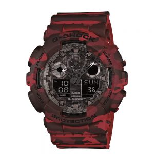 Orologio uomo multifunzione Casio G-SCHOK GA-100CM-4ADR