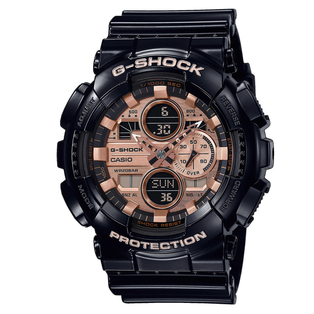Orologio-uomo-multifunzione-Casio-G-SCHOK-GA-140GB-1A2ER Orologio uomo multifunzione Casio G-SCHOK GA-140GB-1A2ER