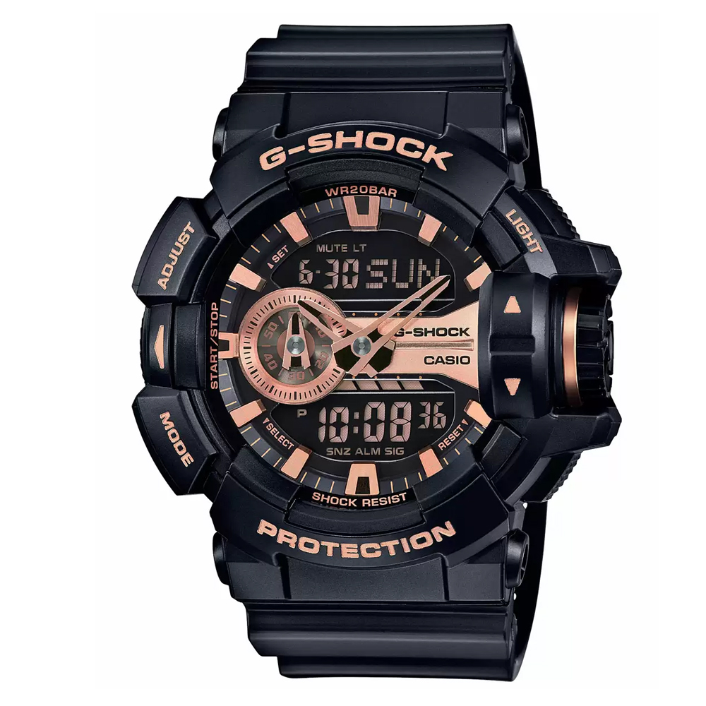 Orologio-uomo-multifunzione-Casio-G-SCHOK-GA-400GB-1A4DR Orologio uomo multifunzione Casio G-SCHOK GA-400GB-1A4DR