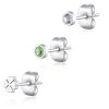 Set di Tre Orecchini donna S’agapo’ linea Click SCK162