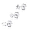Set di Tre Orecchini donna S’agapo’ linea Click SCK165