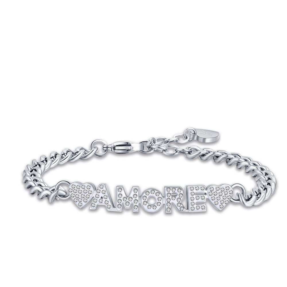 Bracciale-donna-Luca-Barra-Amore-BK2135 Bracciale donna Luca Barra Amore BK2135