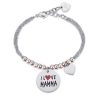 Bracciale donna Luca Barra I Love Mamma BK2046