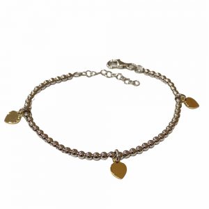 Bracciale donna NB Gioielli con Cuori BRNB48O