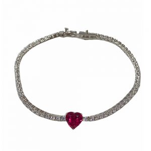 Bracciale donna con Cuore NB Gioielli BRNBTC