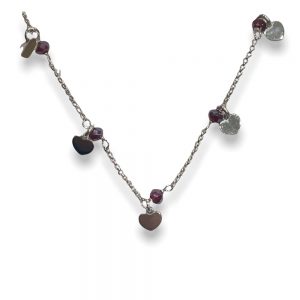 Collana donna con Cuori NB Gioielli CLNB71