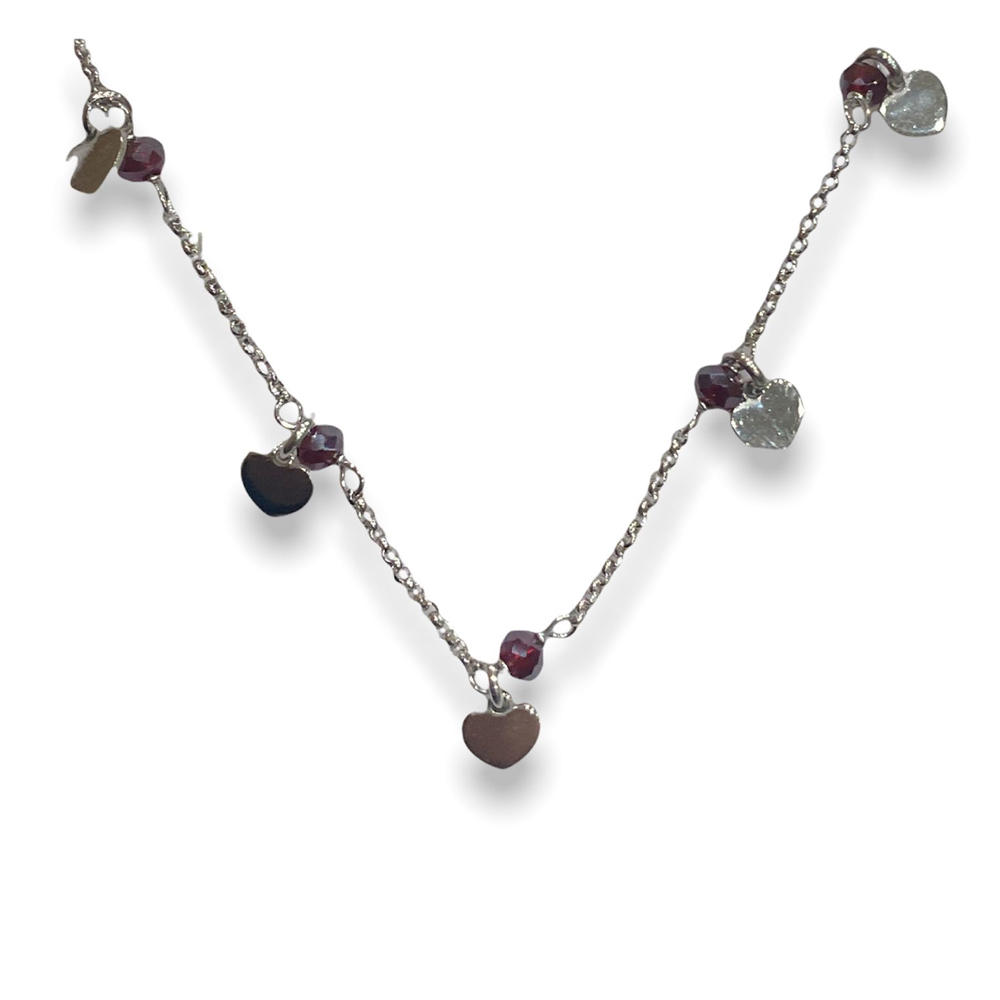 Collana-donna-con-Cuori-NB-Gioielli-CLNB71 Collana donna con Cuori NB Gioielli CLNB71