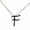 Collana donna con Iniziale F NB Gioielli CLNBFR
