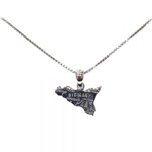 Collana donna con Sicilia NB Gioielli CLNBSY