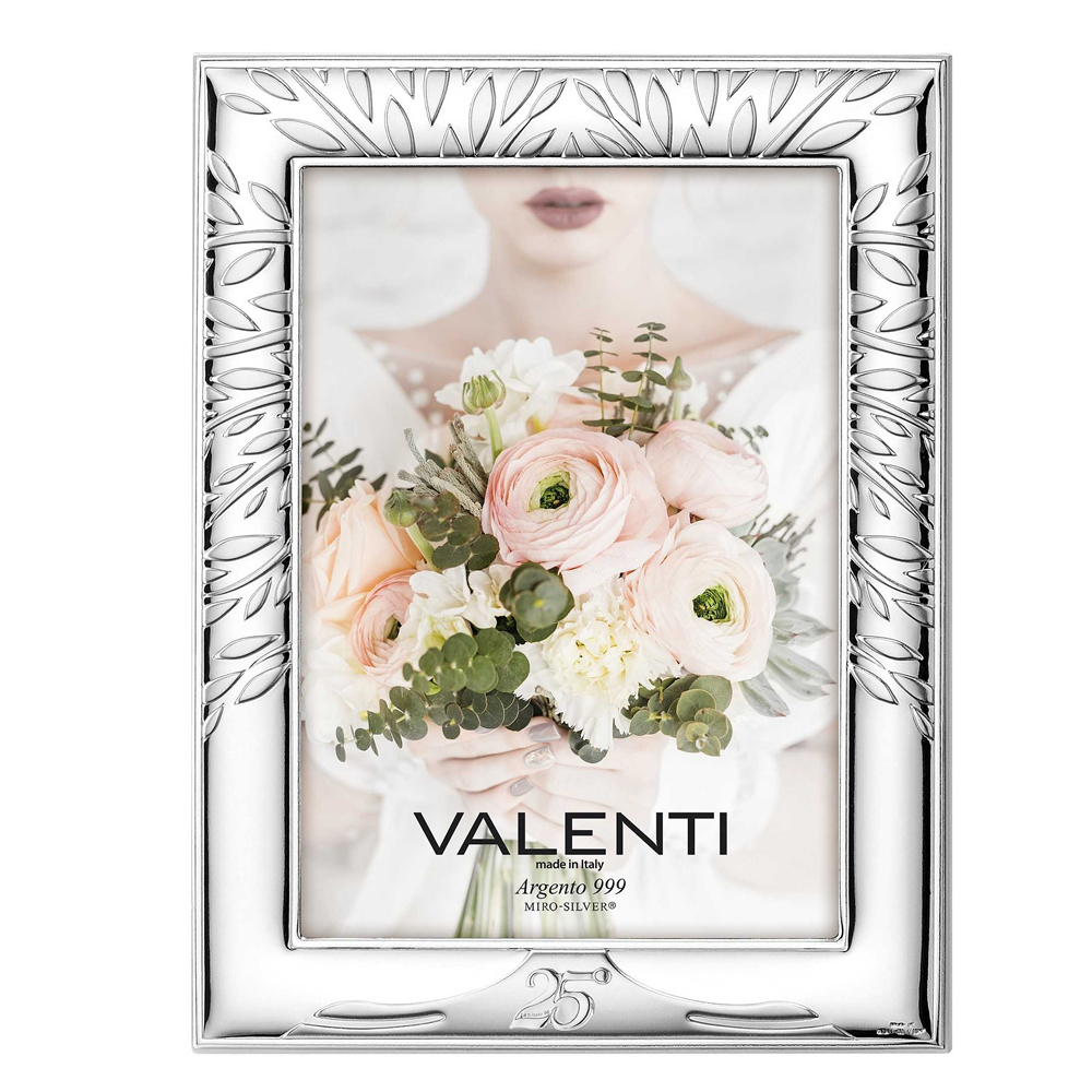 Cornice-in-argento-laminato-Valenti-Nozze-d'argento-Albero-Della-Vita-13X18-51074-4L Cornice in argento laminato Valenti Nozze d’argento Albero Della Vita 13X18 51074-4L
