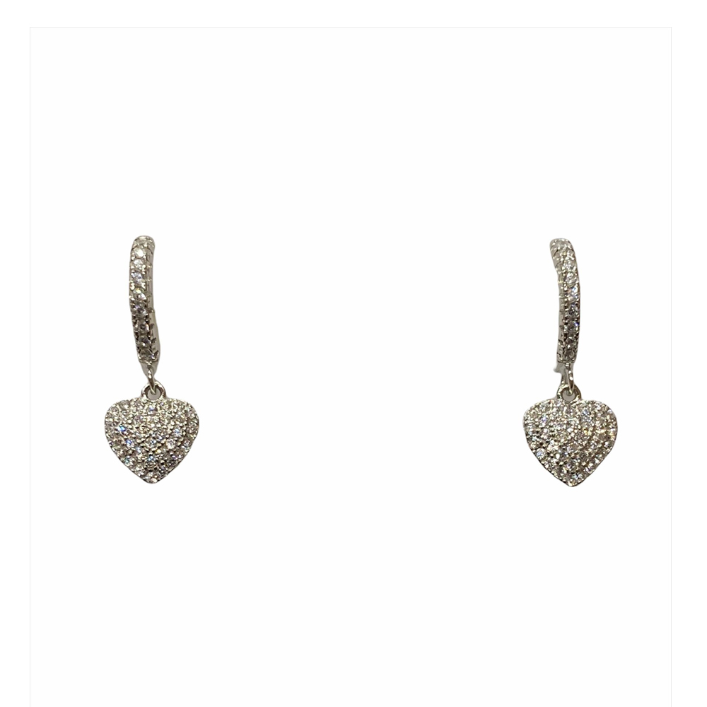 Orecchini-pendenti-donna-con-Cuori-ORNBCK Orecchini pendenti donna con Cuori ORNBCK