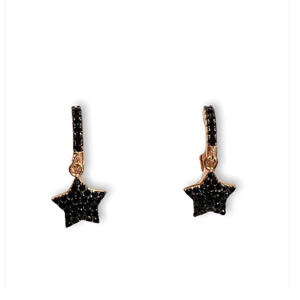 Orecchini-pendenti-donna-con-Stelle-ORNBARN7 Orecchini pendenti donna con Stelle ORNBARN7