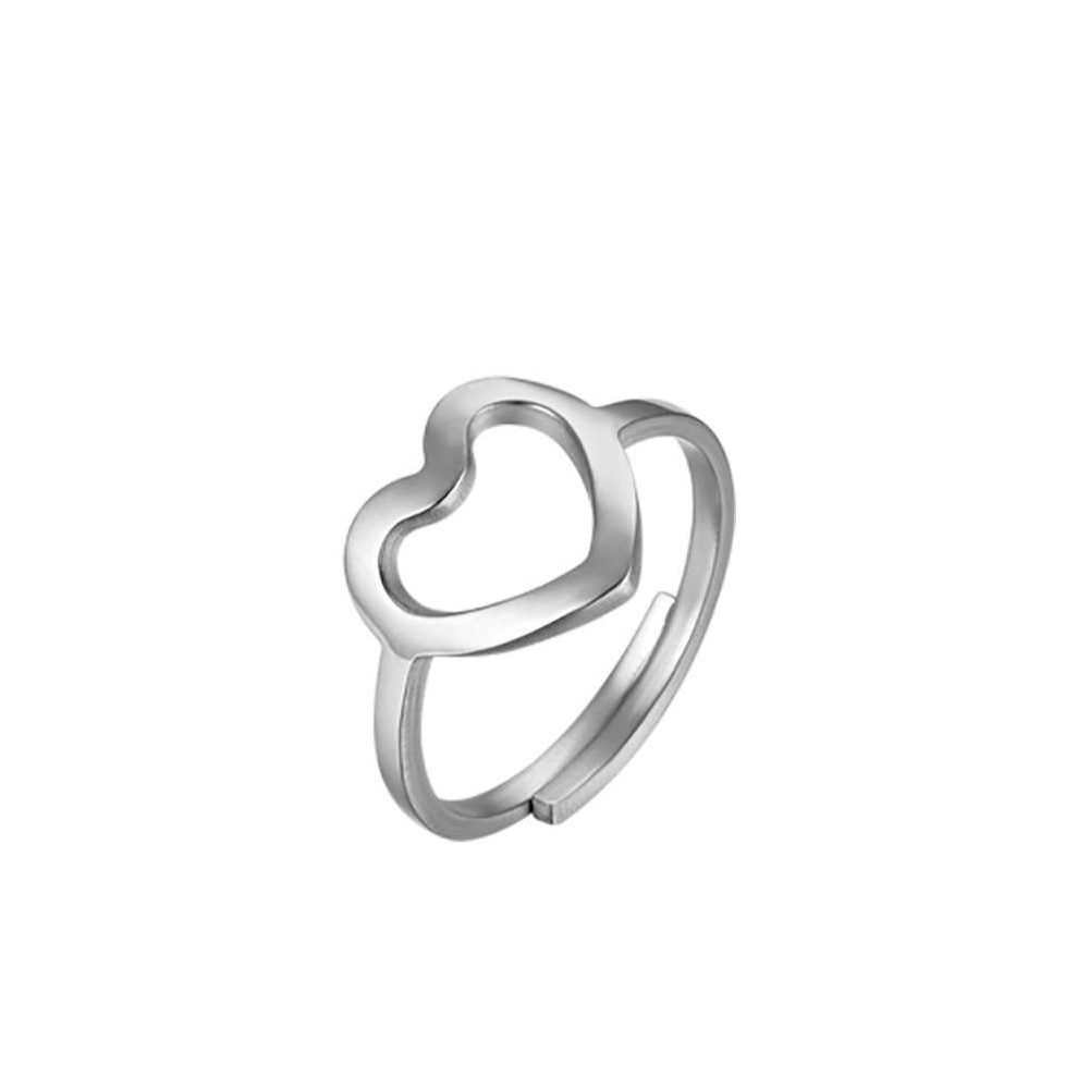 Anello-donna-Luca-Barra-con-Cuore-ANK309 Anello donna Luca Barra con Cuore ANK309