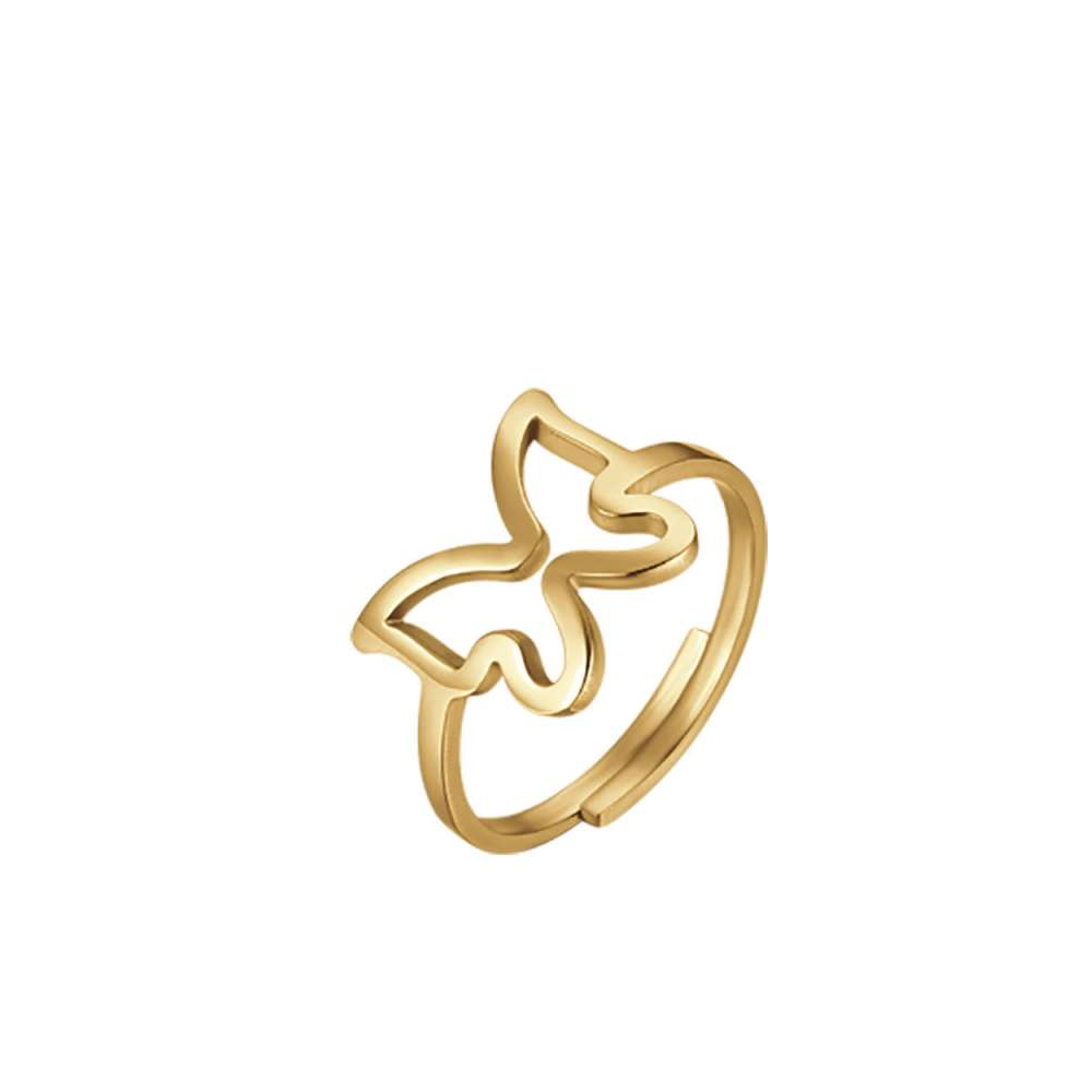 Anello-donna-Luca-Barra-con-Farfalla-ANK314 Anello donna Luca Barra con Farfalla ANK314
