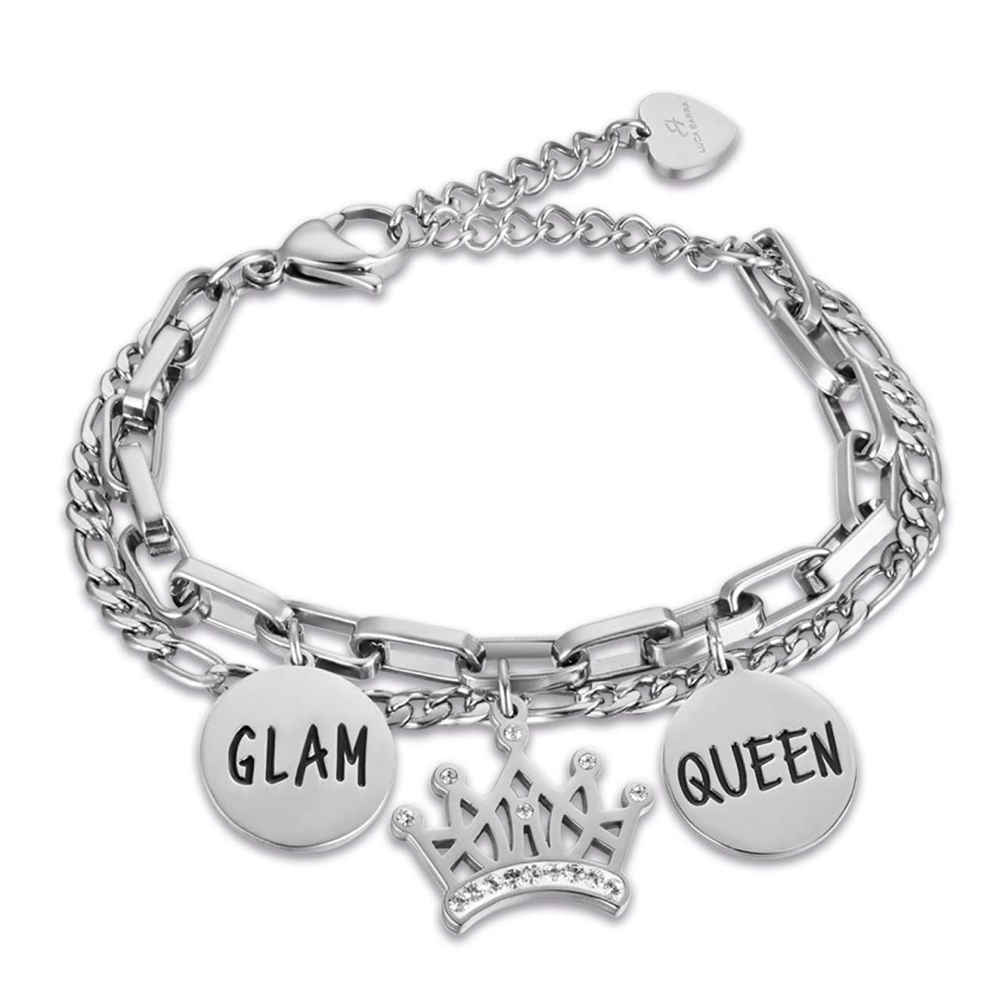 Bracciale-donna-Luca-Barra-Glam-Queen-BK2114á Bracciale donna Luca Barra Glam Queen BK2114
