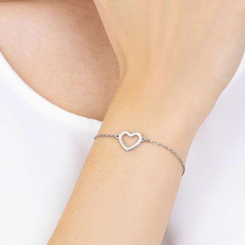 Bracciale-donna-Luca-Barra-con-Cuore-BK2179