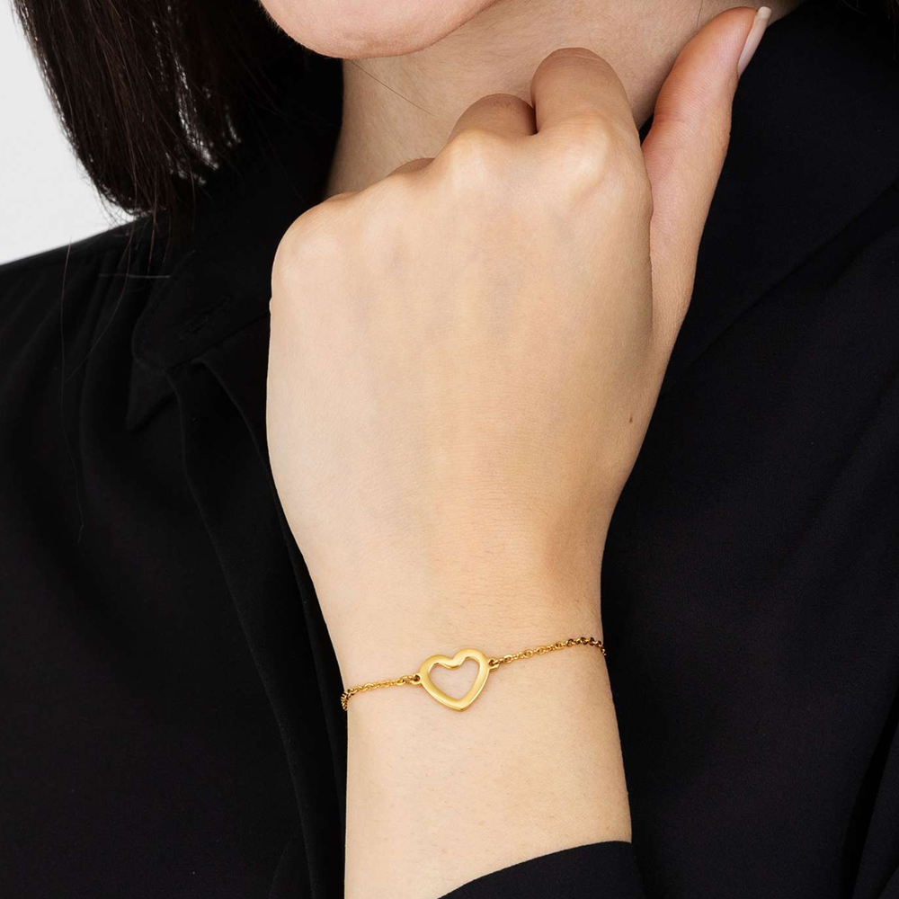 Bracciale-donna-Luca-Barra-con-Cuore-BK2182 Bracciale donna Luca Barra con Cuore BK2182