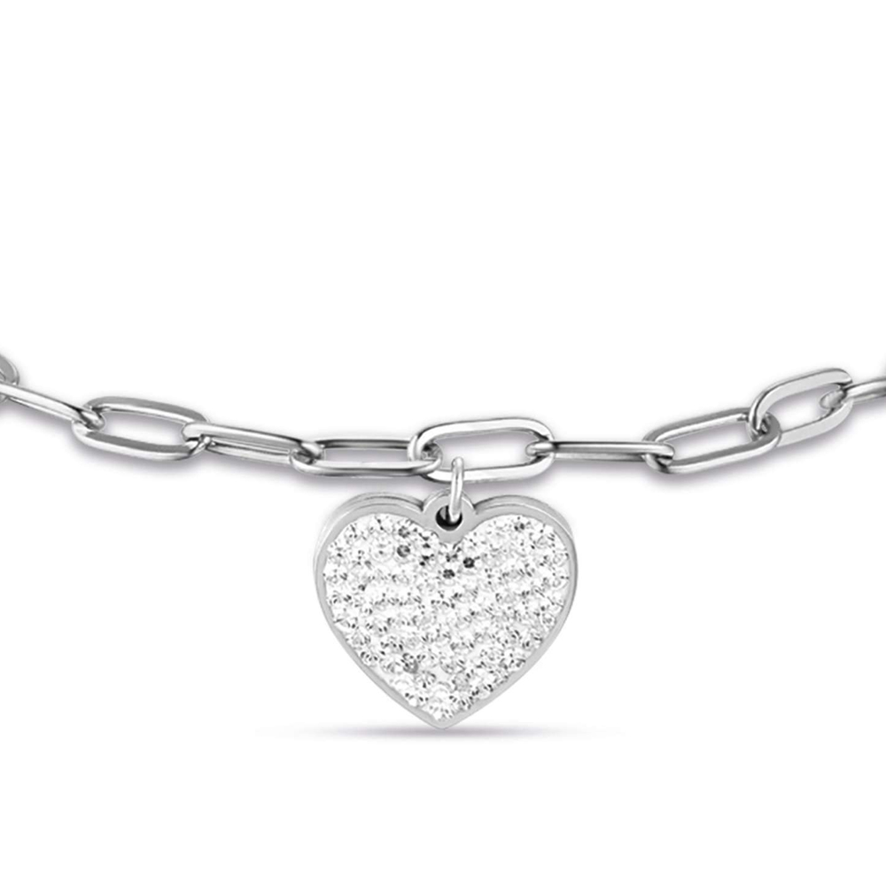 Bracciale-donna-Luca-Barra-con-Cuore-BK2193