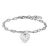 Bracciale donna Luca Barra con Cuore BK2193