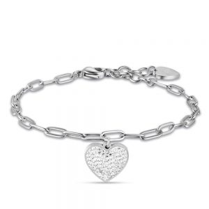 Bracciale donna Luca Barra con Cuore BK2193