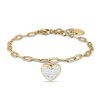 Bracciale donna Luca Barra con Cuore BK2198